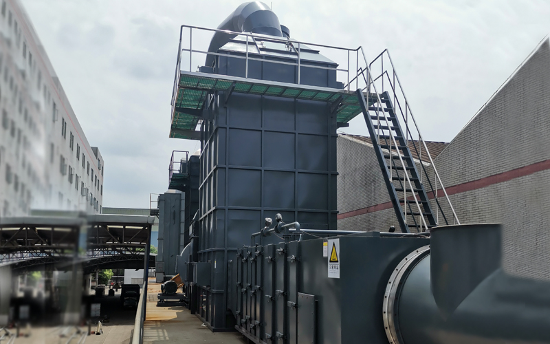 Waste Gas Treatment Spray Unit for Setting Machine